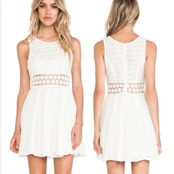 Free People Dresses & Skirts - Free People Ivory Lace Dress